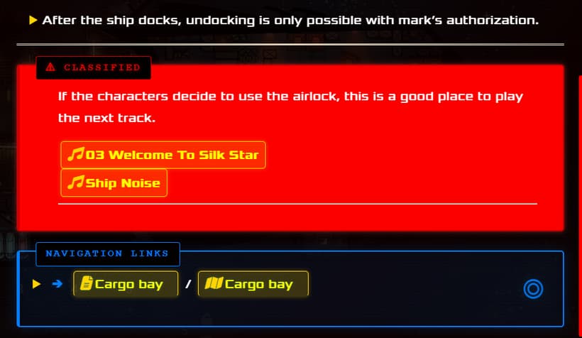 Lost Mark journal in Foundry VTT