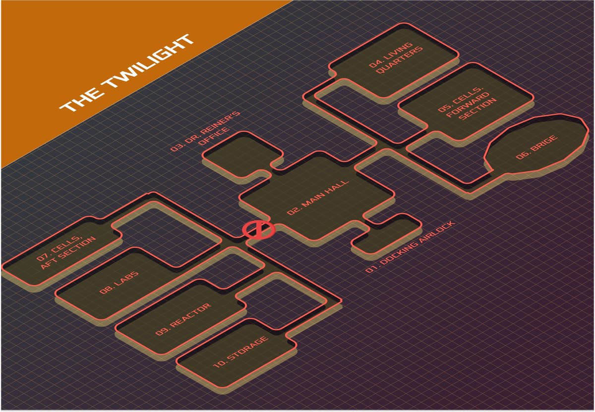 Isometric map of the Twilight