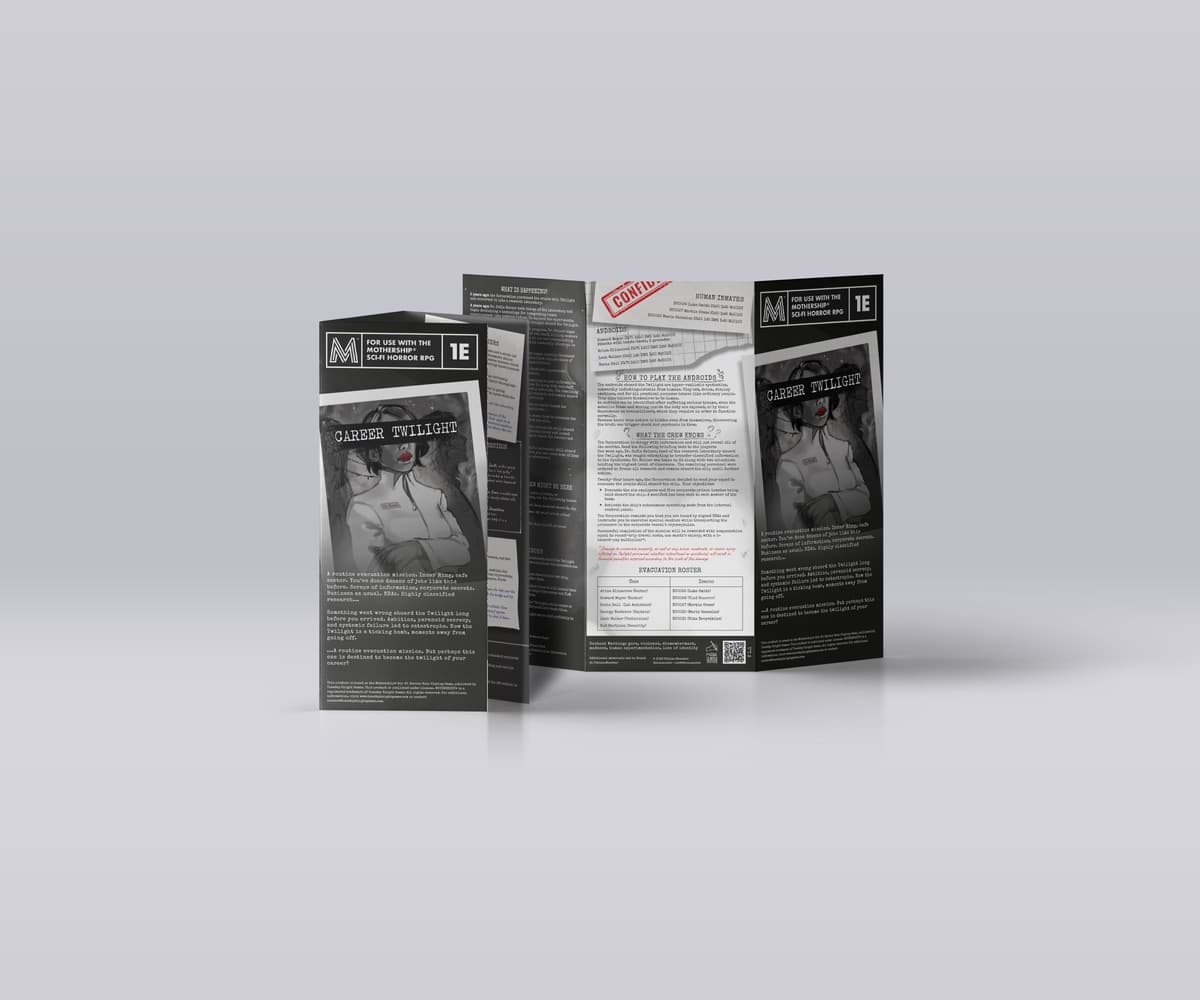 Career Twilight trifold preview