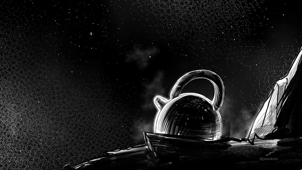 Teapot robot concept art